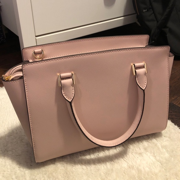 Michael Kors Plush Pink Purse - Picture 3 of 6